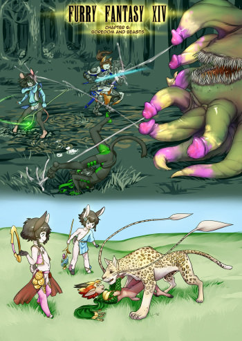 Furry Fantasy XIV Chapter 6 cover