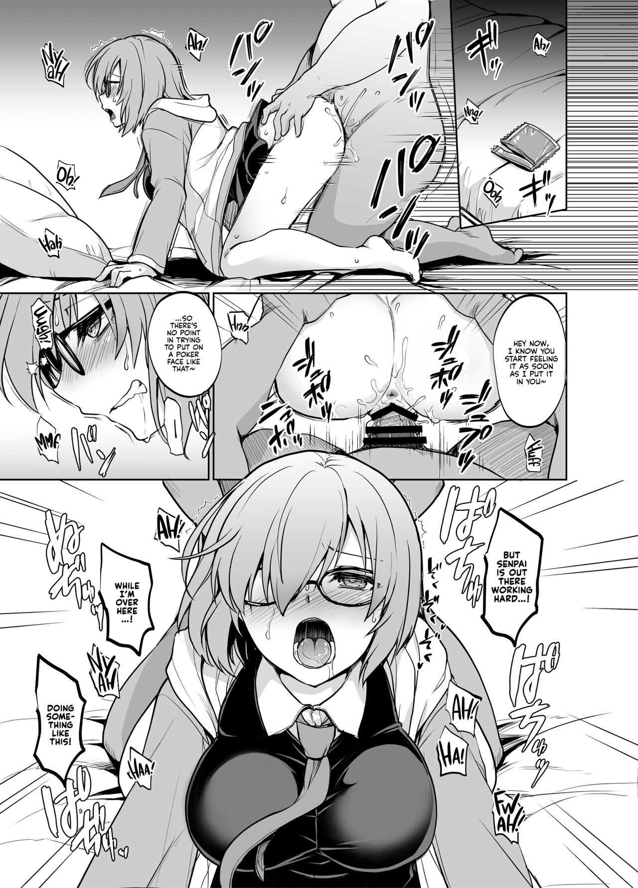 Mashu Must Deal with this Pushy n' Lusty Oji-san Whenever Senpai is Busy Rayshifting! page 8 full