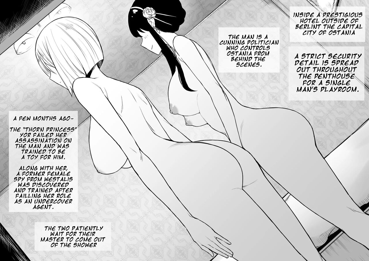 【S〇Y×FAMILY】 NTR Yoru to Fiona no Tanetsuke Koubi o Supai Kamera de Tousatsu | Watching Yor and Fiona Breeding Session who were Cuckold with a Spy Camera page 2 full