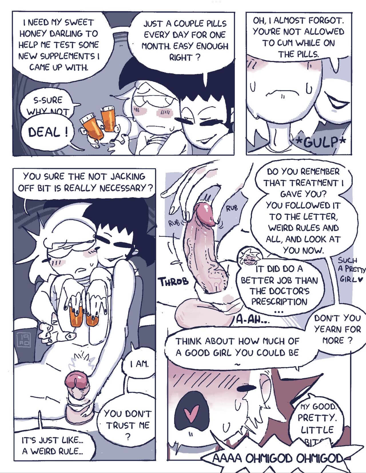 No Nut November Introductory Comic page 3 full
