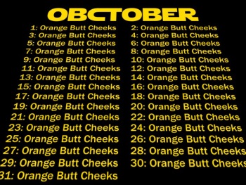 OBCtober 2022 cover