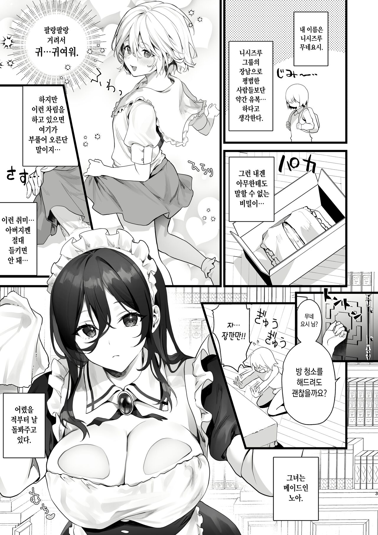 Otokonoko wa Maid no Love Doll | 낭자애는 메이드의 러브돌 page 3 full