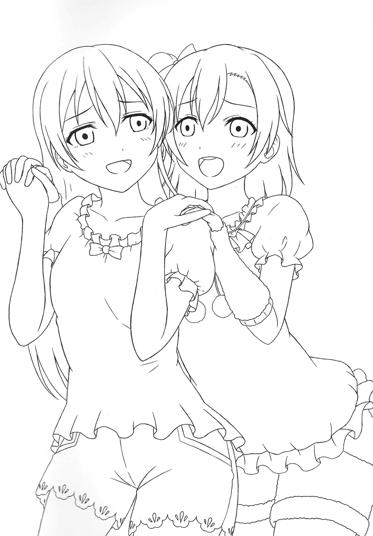 Haeteru Honoka-san to Umi-san ga Sukebe suru Hon page 3 full