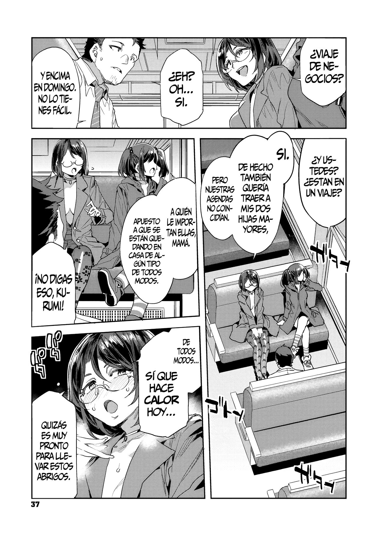 Souma Oyako no Densha - Yukemuri Ryojou Hen 1 | El Viaje En Tren De Las Madre E Hija Souma ~Arco de la excitación pasajera a todo Vapor~ page 3 full