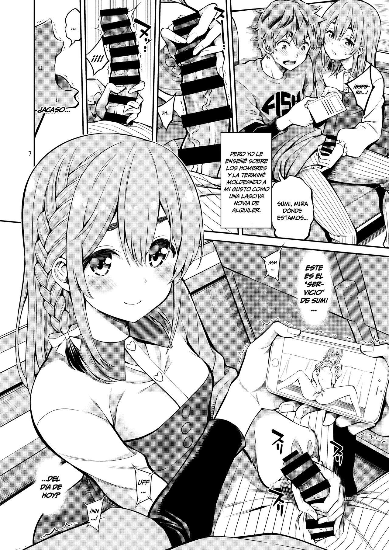 Rental Kanojo Osawari Shimasu 08 | Touch-A-Rental-Girlfriend 08 page 7 full