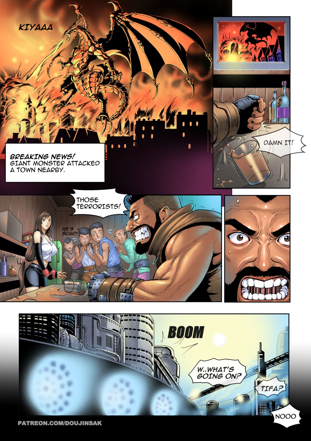 Giantess Fantasia 2 page 6 full