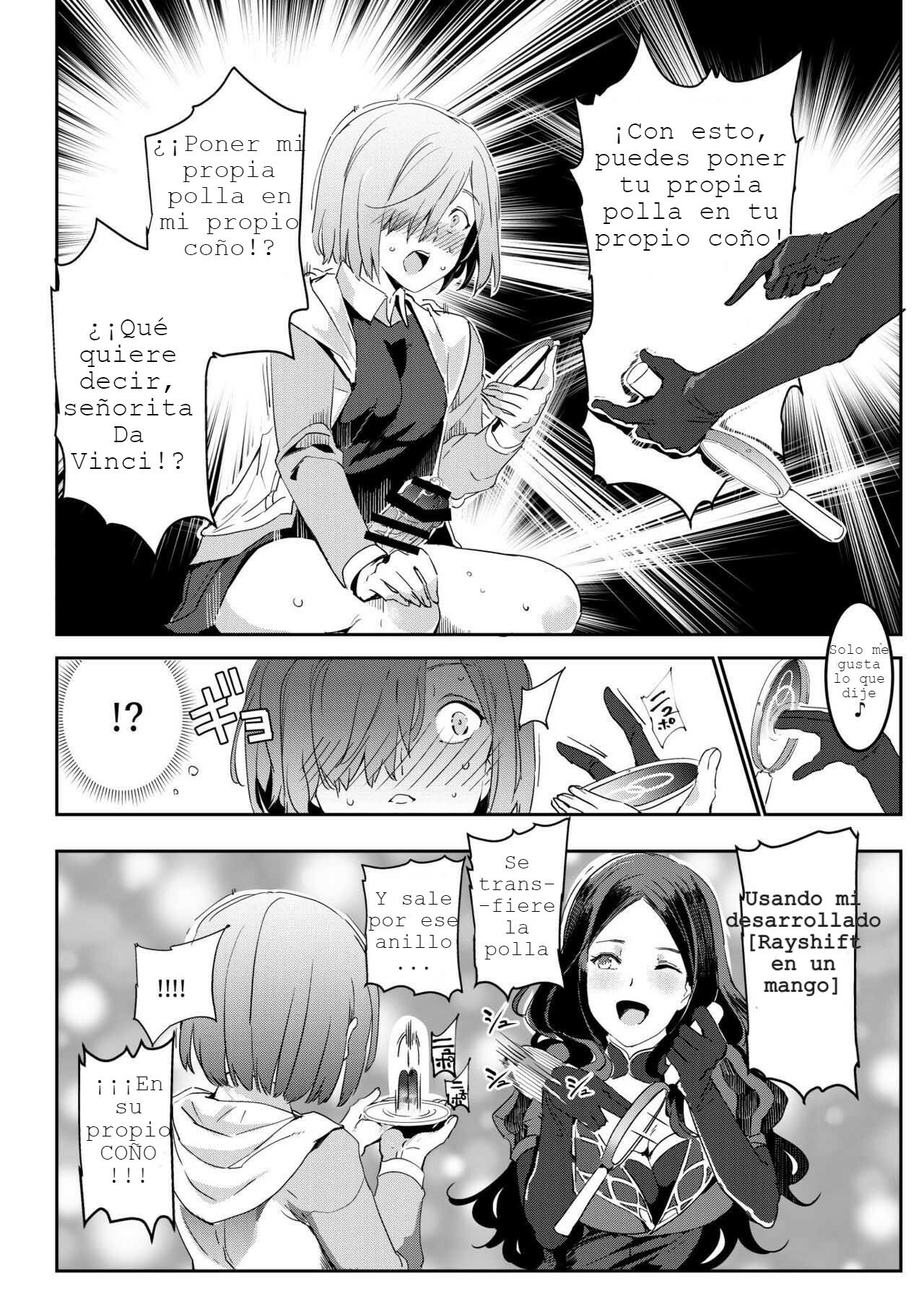 Handle-tsuki Rayshift Hole - Futanari Chinko de Jibun to H page 7 full