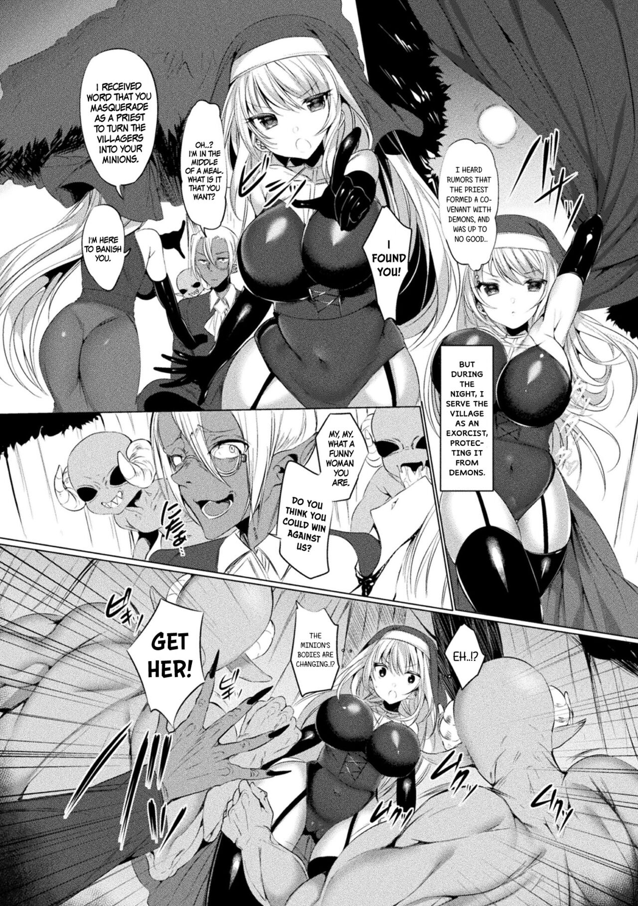 Haritsuke Seijo ~Shibashi Kami ni Inorite~ | The Crucified Nun ~ Pray to the Momentary God page 2 full