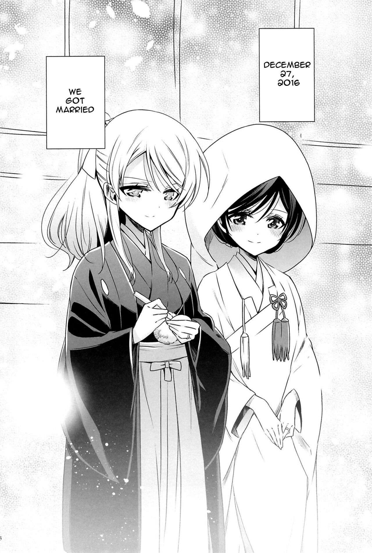 Kekkon Iwai + Takaramono no Hibi. | Wedding Celebration + Are The Days We'll Treasure Forever. page 3 full