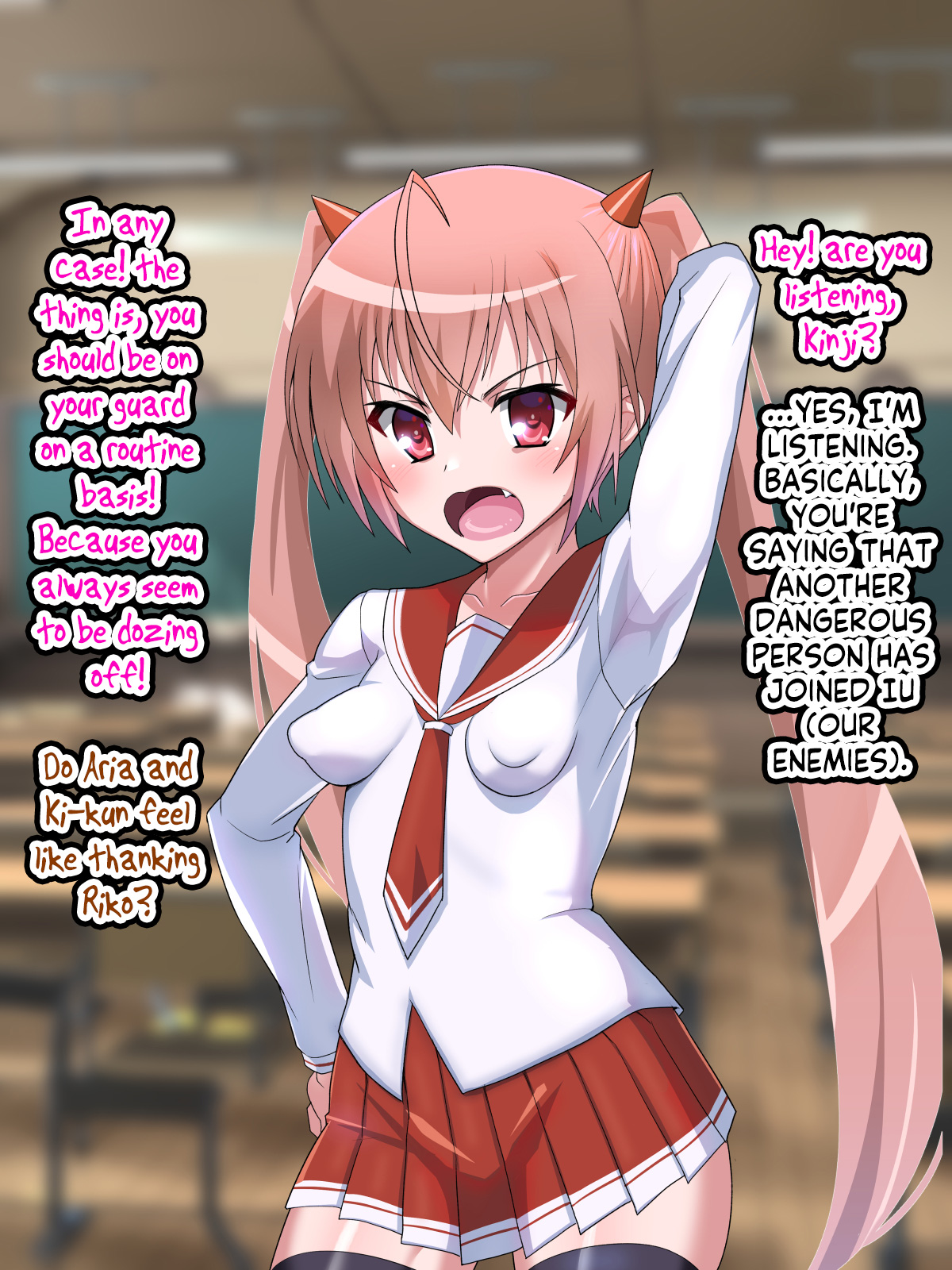 Saimin Chinpo de Haiboku Nokezori Zetchou Akume -Anta, Watashi no Goshujin-sama ni Narinasai!- page 3 full