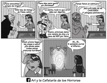 Comic Do::::Ari y la Cafetería de los Horrores cover