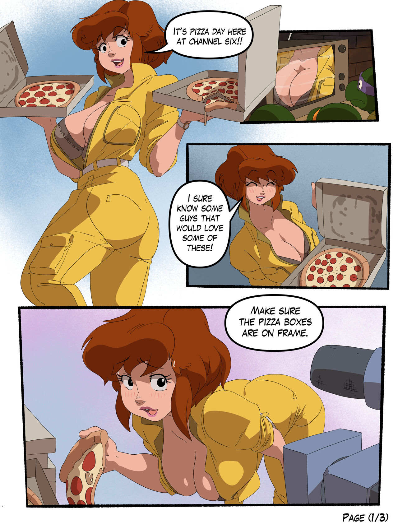 April O'Neil Comic page 3 full