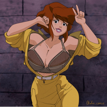 April O'Neil Comic cover