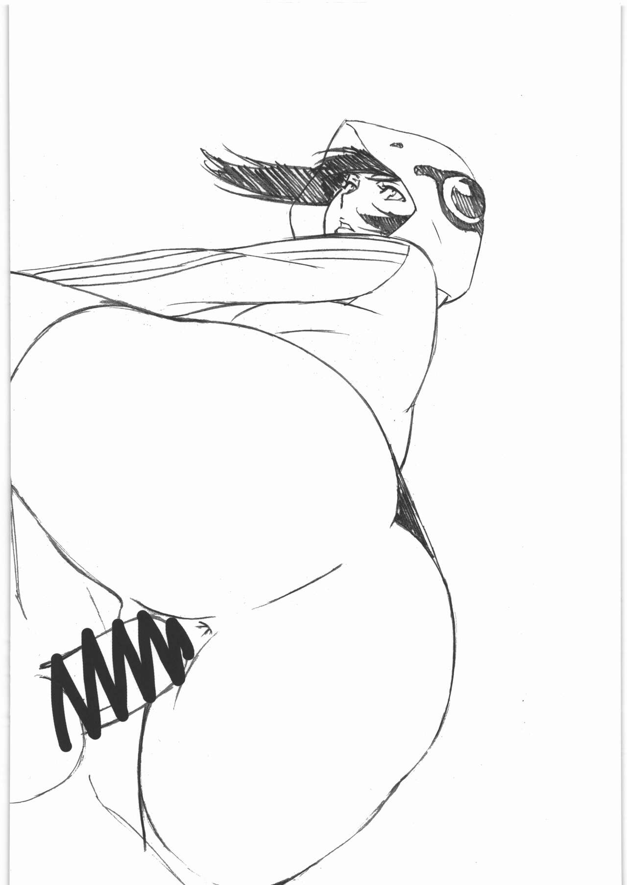 Urushihara Satoshi Makita Yoshinobu Rakugaki &amp; Rough Hon page 3 full