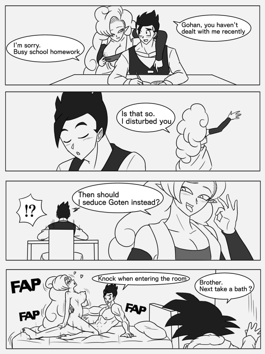 Gohan harem sex journey page 4 full