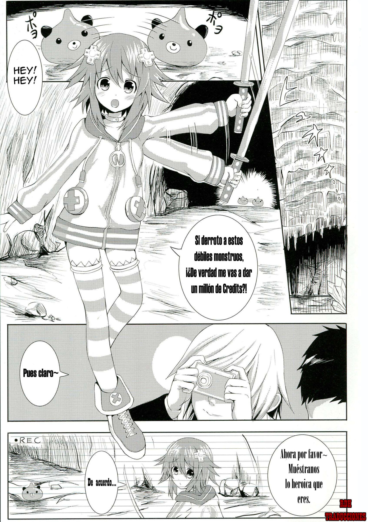 Choujigen Rape Neptune | La violación de Neptune page 3 full