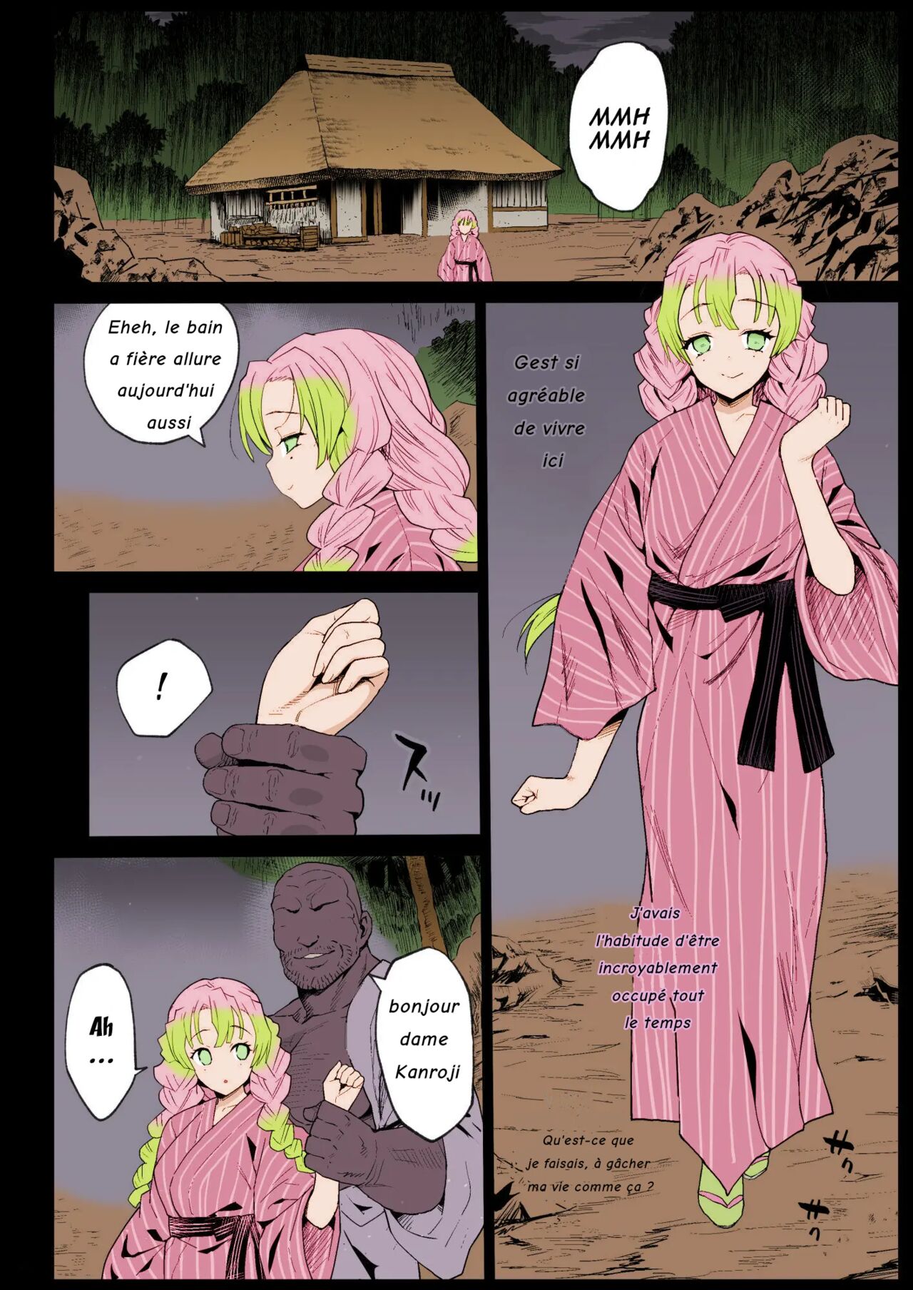 Saimin Onsen Kanroji Mitsuri Ninshin Chuu - RAPE OF DEMON SLAYER 6 page 3 full