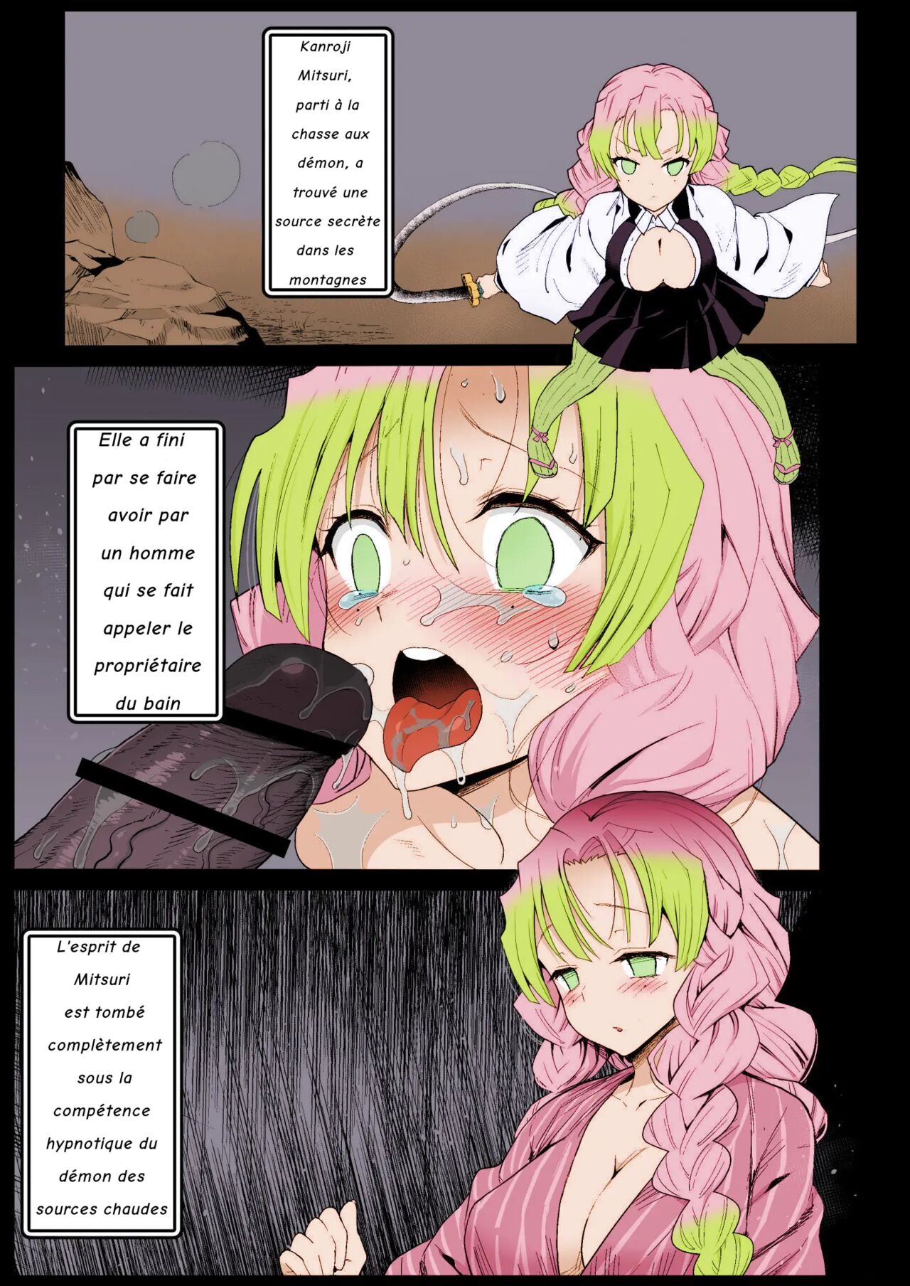 Saimin Onsen Kanroji Mitsuri Ninshin Chuu - RAPE OF DEMON SLAYER 6 page 4 full