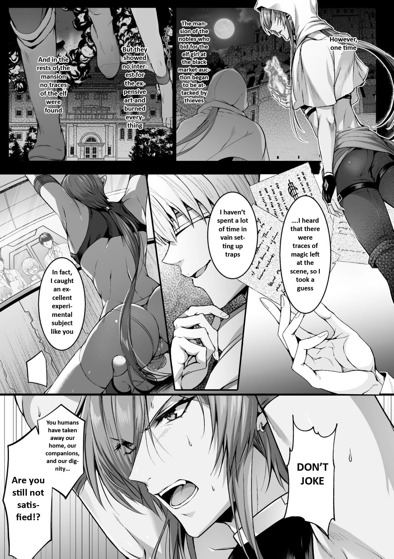 Elf Sakusei Jikken Maetsu ni Ochiru Kiyoki Tamashii | A pure elf falls into an experiment page 3 full