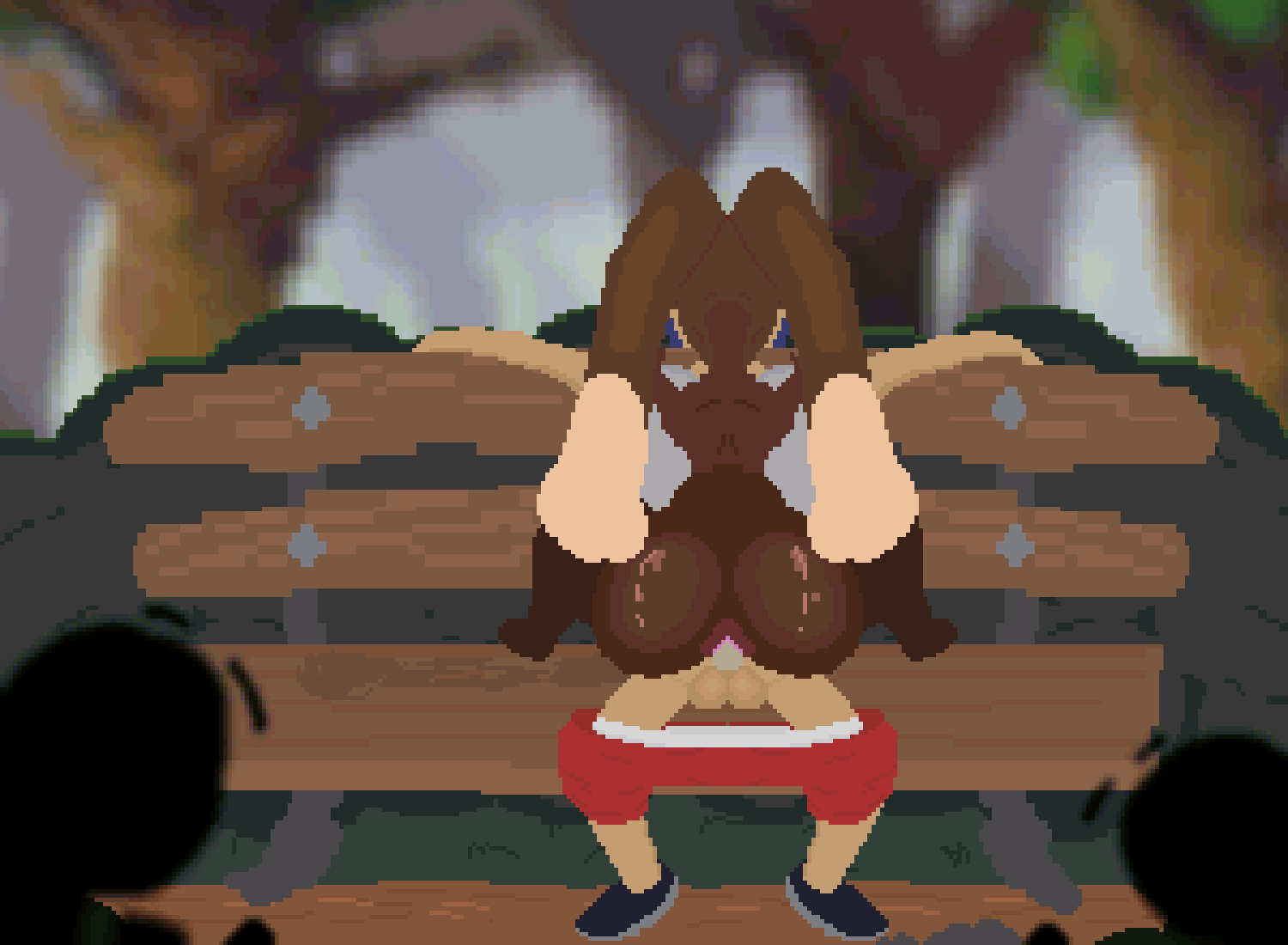 Lopunny Finds Sleeping Guy in the Park page 8 full