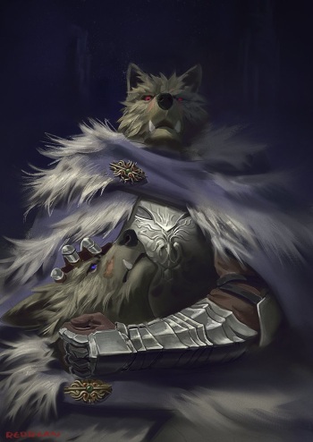 A shadow, baleful one cover