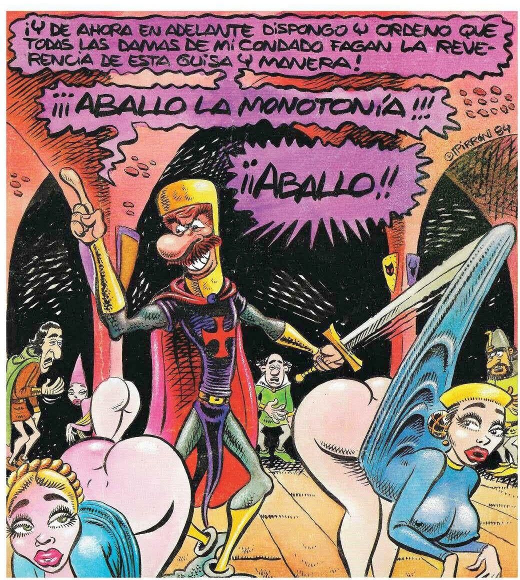 Pirrón en color en la revista Hara Kiri 1981-1994 page 3 full