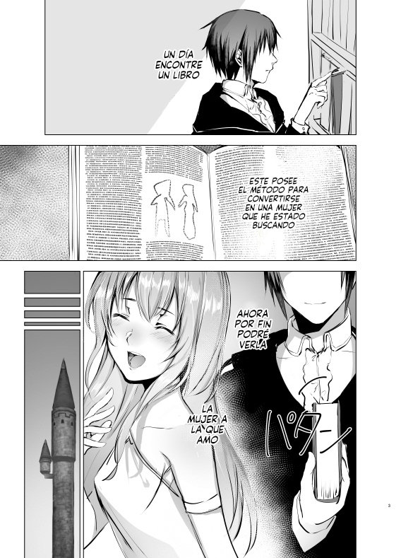 Gekkoutou no Yume - Nyotaika Douwa ~Danshi Kinsei no Tou~ page 2 full