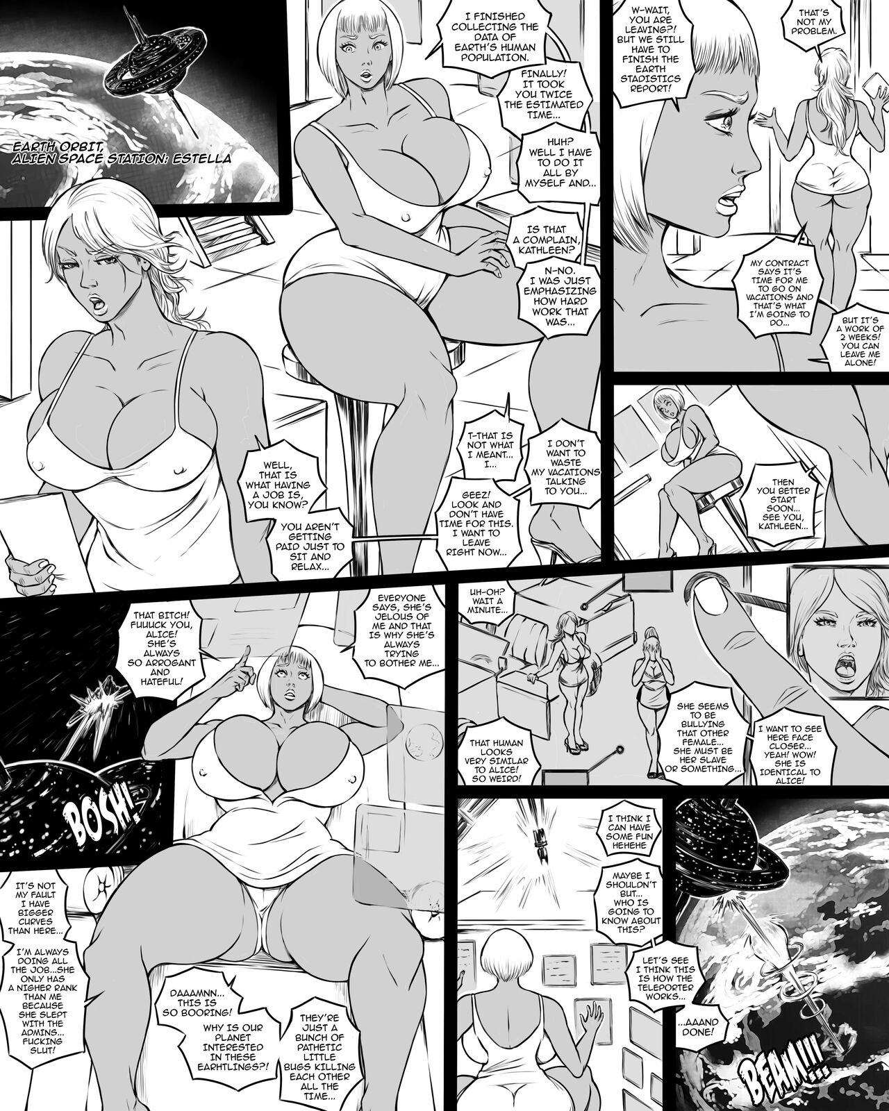 Giantess Drawings Gallery page 6 full