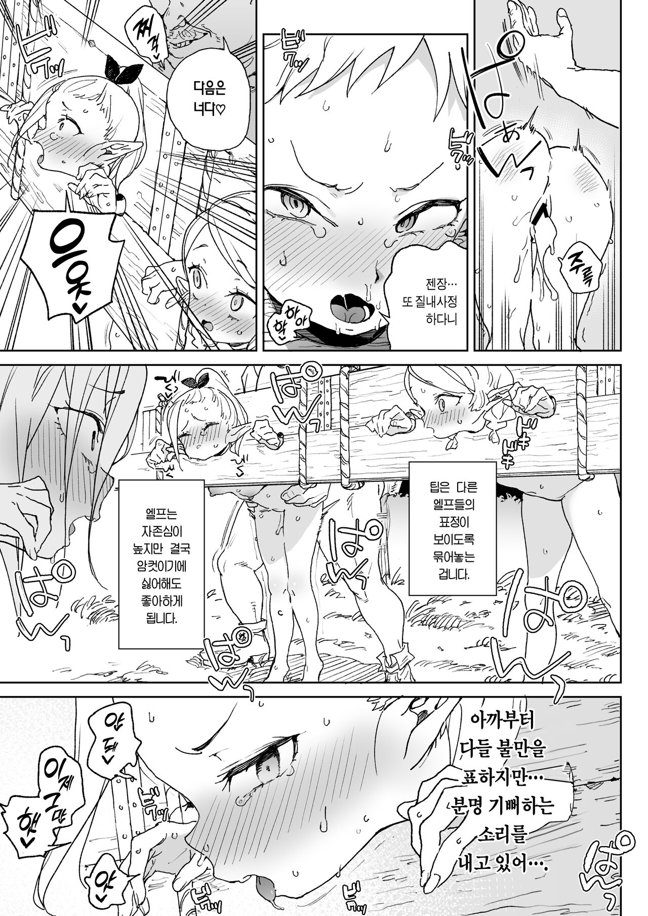Oide yo! Elf no Mori Bokujou | 놀러와요! 엘프의 숲 목장 page 10 full