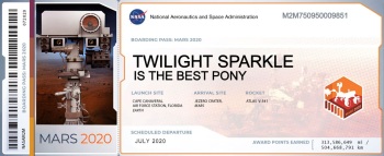 Twilight Sparkle Made It To Mars cover