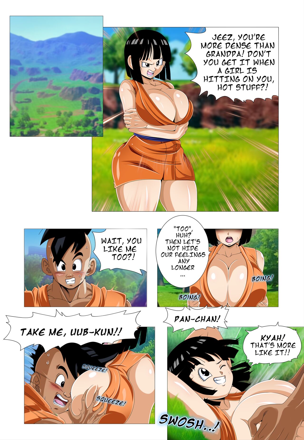 PAN - Sparring Chapter 1  +  Pan Q&amp;A: Universe - S7 page 3 full