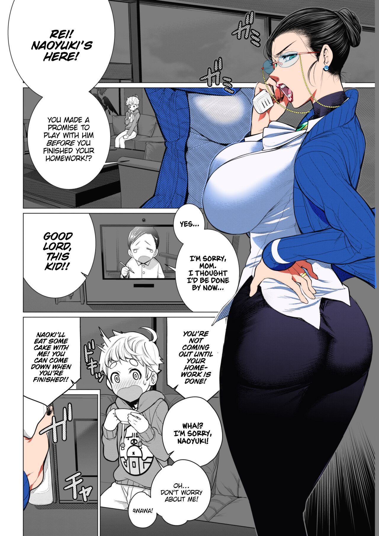 Dokidoki Kyouiku Mama | Heart-Pounding Helicopter Mom page 2 full