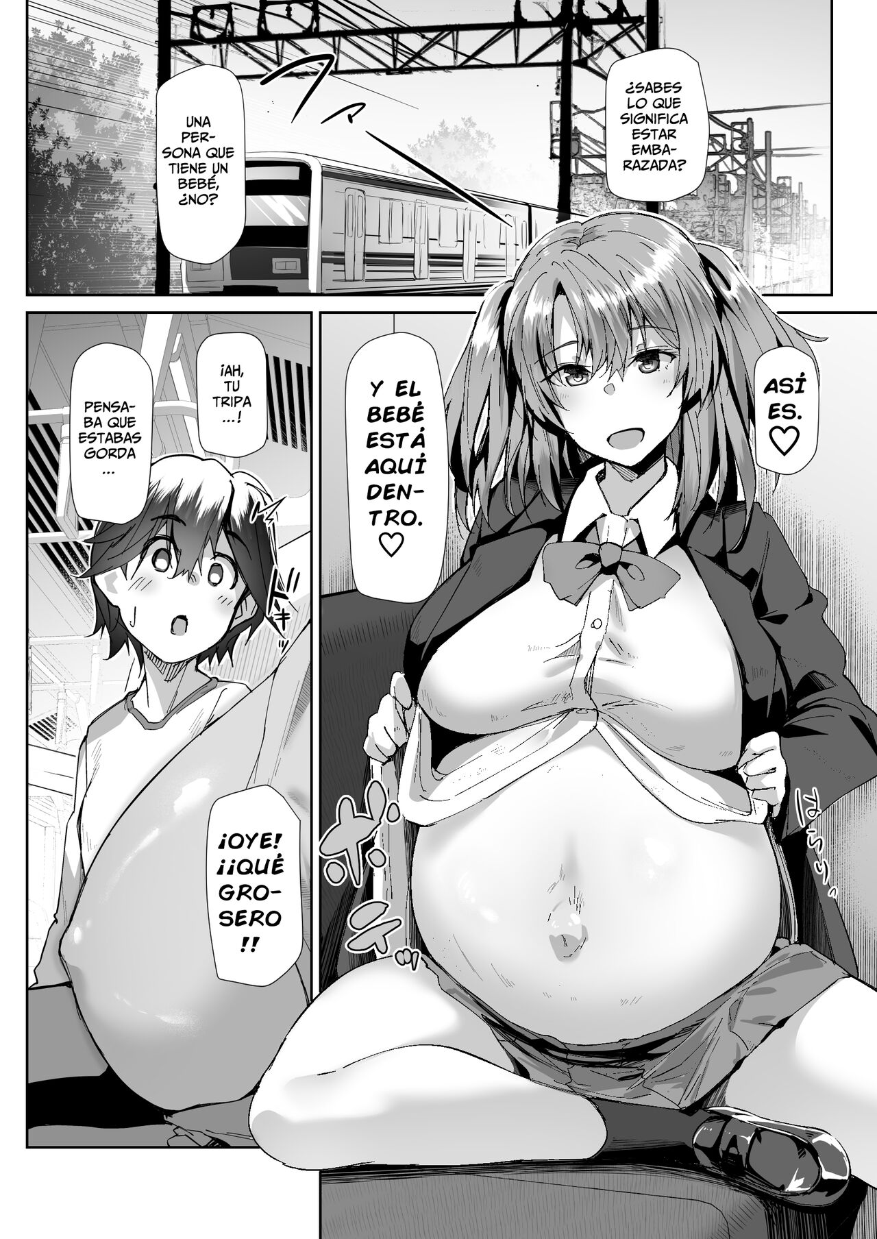 Yuusenseki ni Suwatta Bakari ni... | Solo por Sentarme en el Asiento de Preferencia... page 3 full