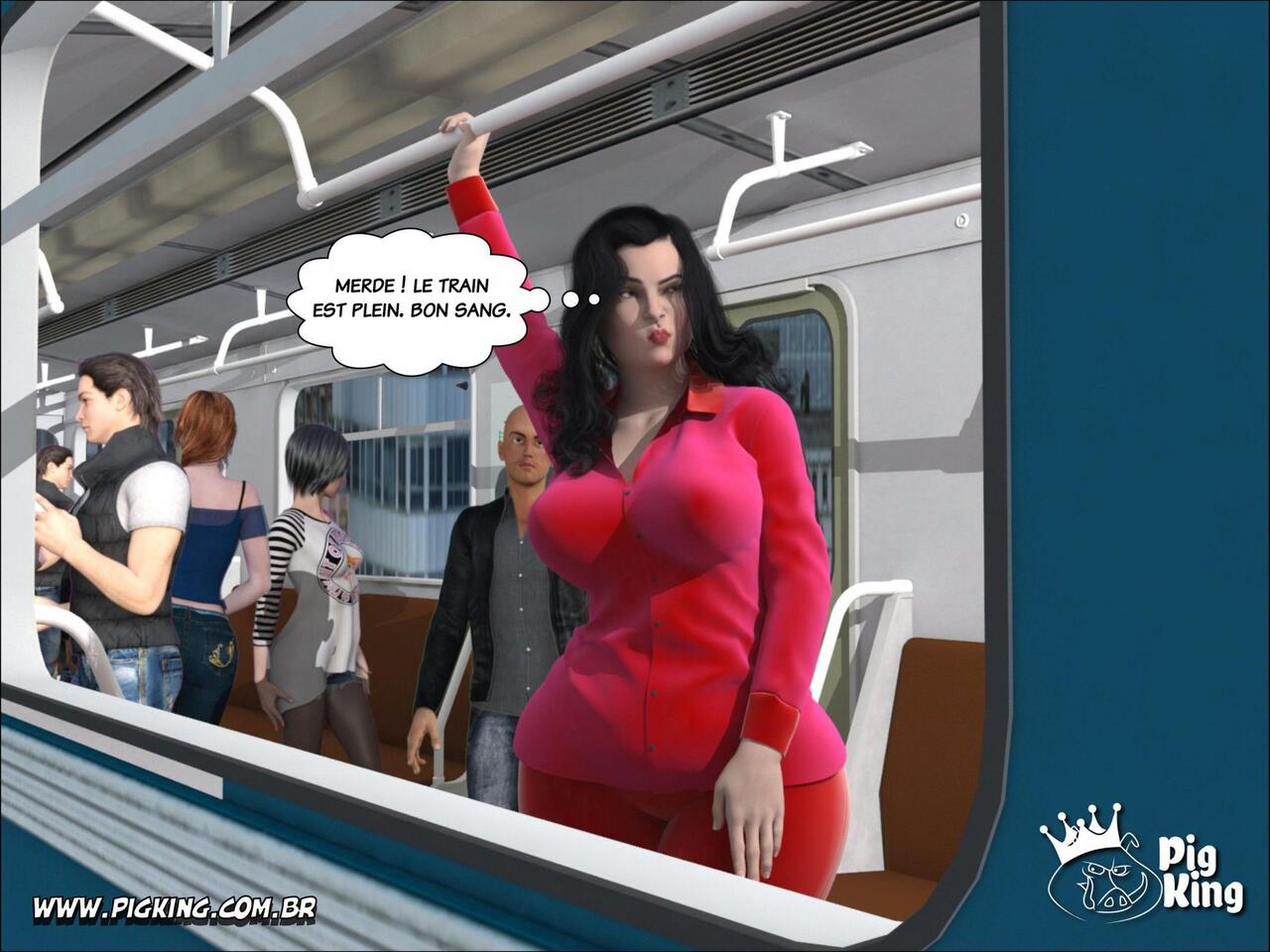 Brigitte, rush hour - Brigitte, heure de pointe - French page 2 full