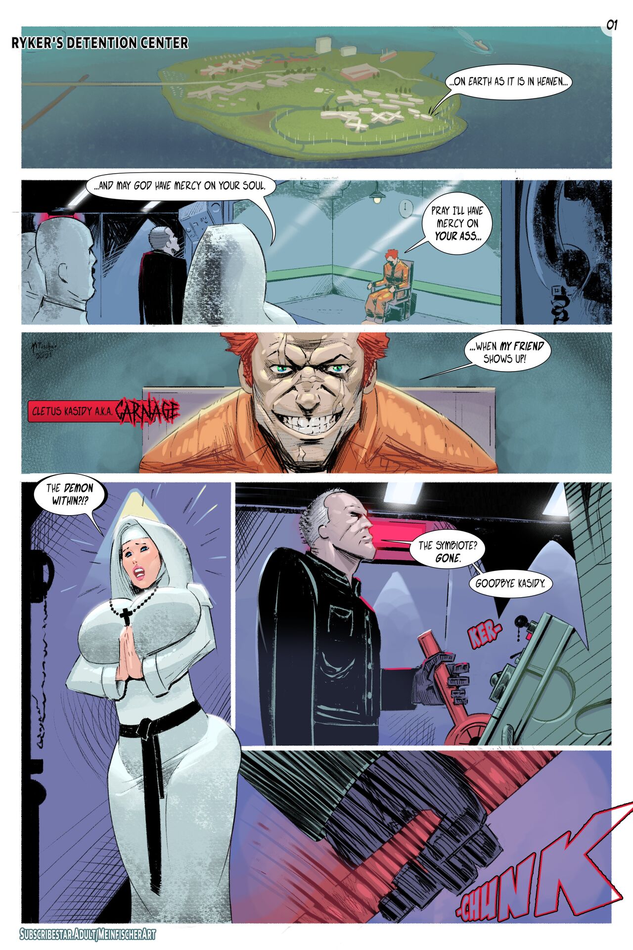 Venom's Kiss #2 - All in the Family page 1 full