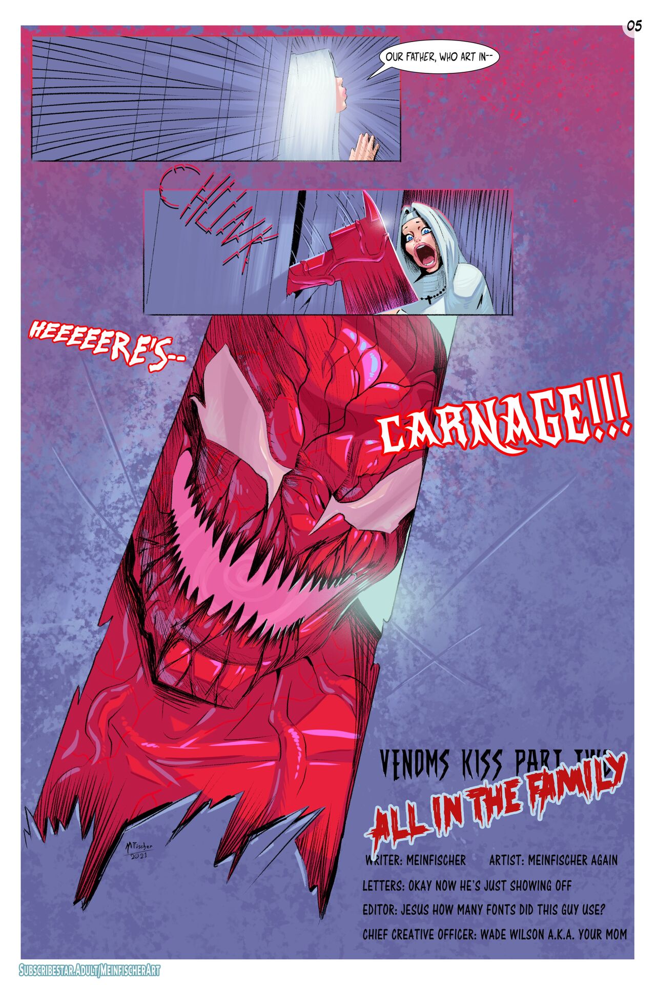 Venom's Kiss #2 - All in the Family page 5 full