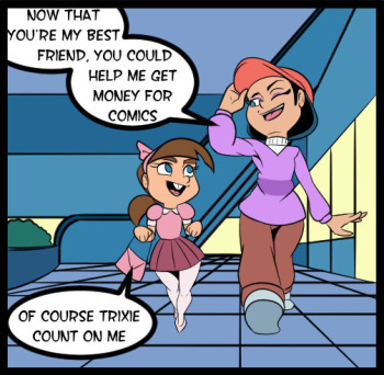 Money for Comics / Comics for friendship / Friendship for Cherry / Cherry for time cover