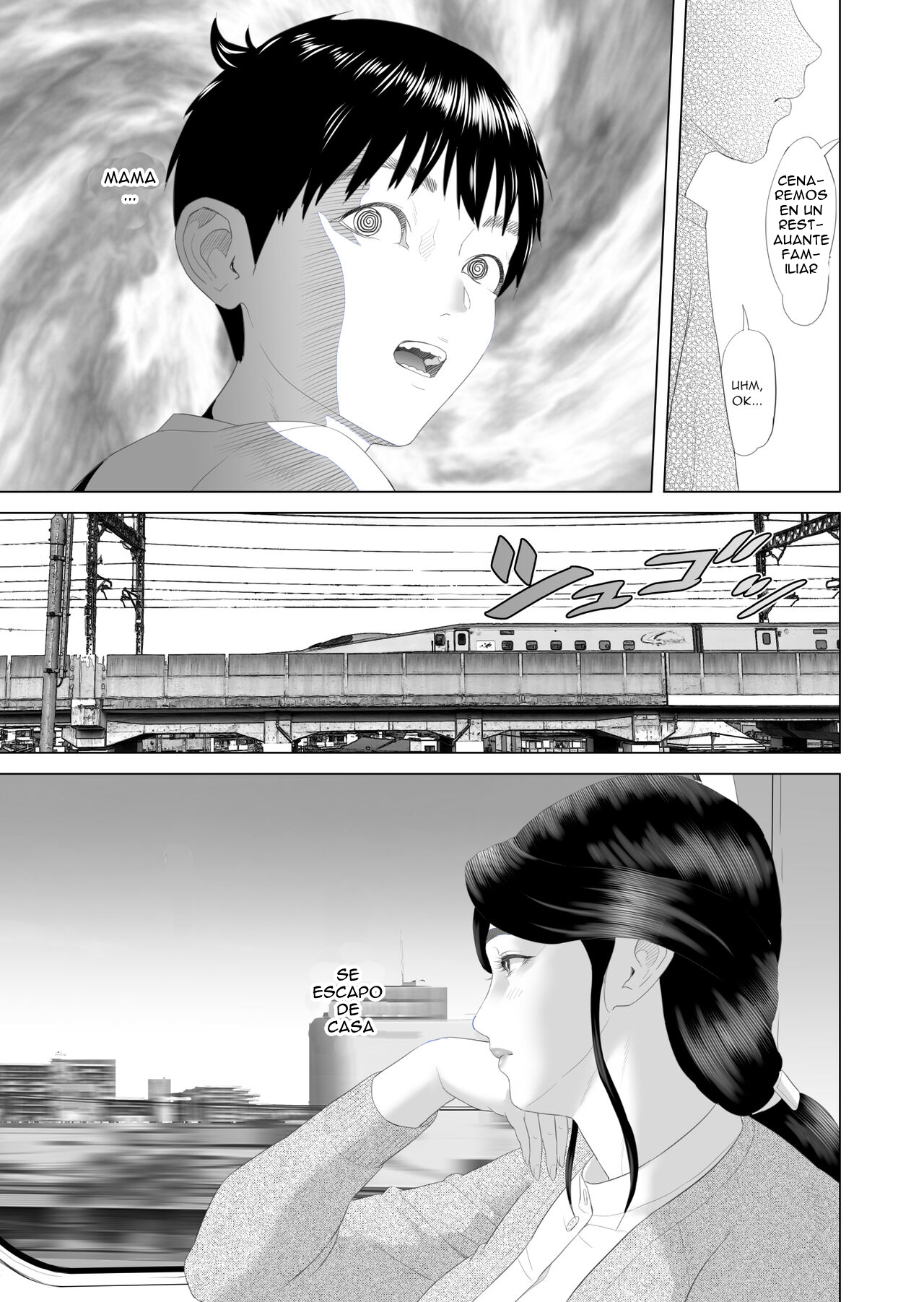 Kinjo Yuuwaku Boku ga Okaa-san to Konna Koto ni Nacchau Hanashi 3 - Neiri Hen | Neighborhood Seduction The Story About How I Came To Be Like This With My Mother 3 - First Sleep Volume español page 7 full