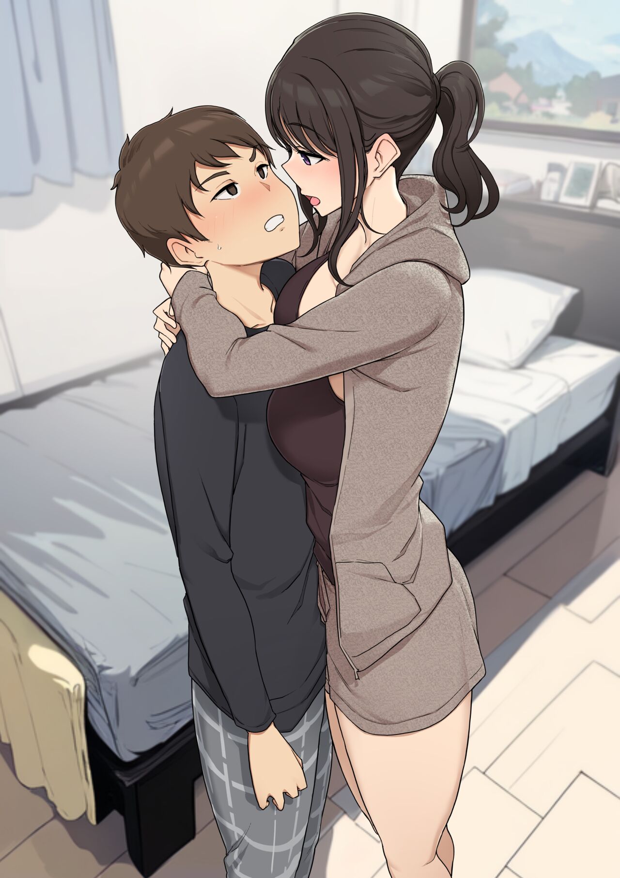 高身長で恵体な彼女とのターン制セックス page 5 full
