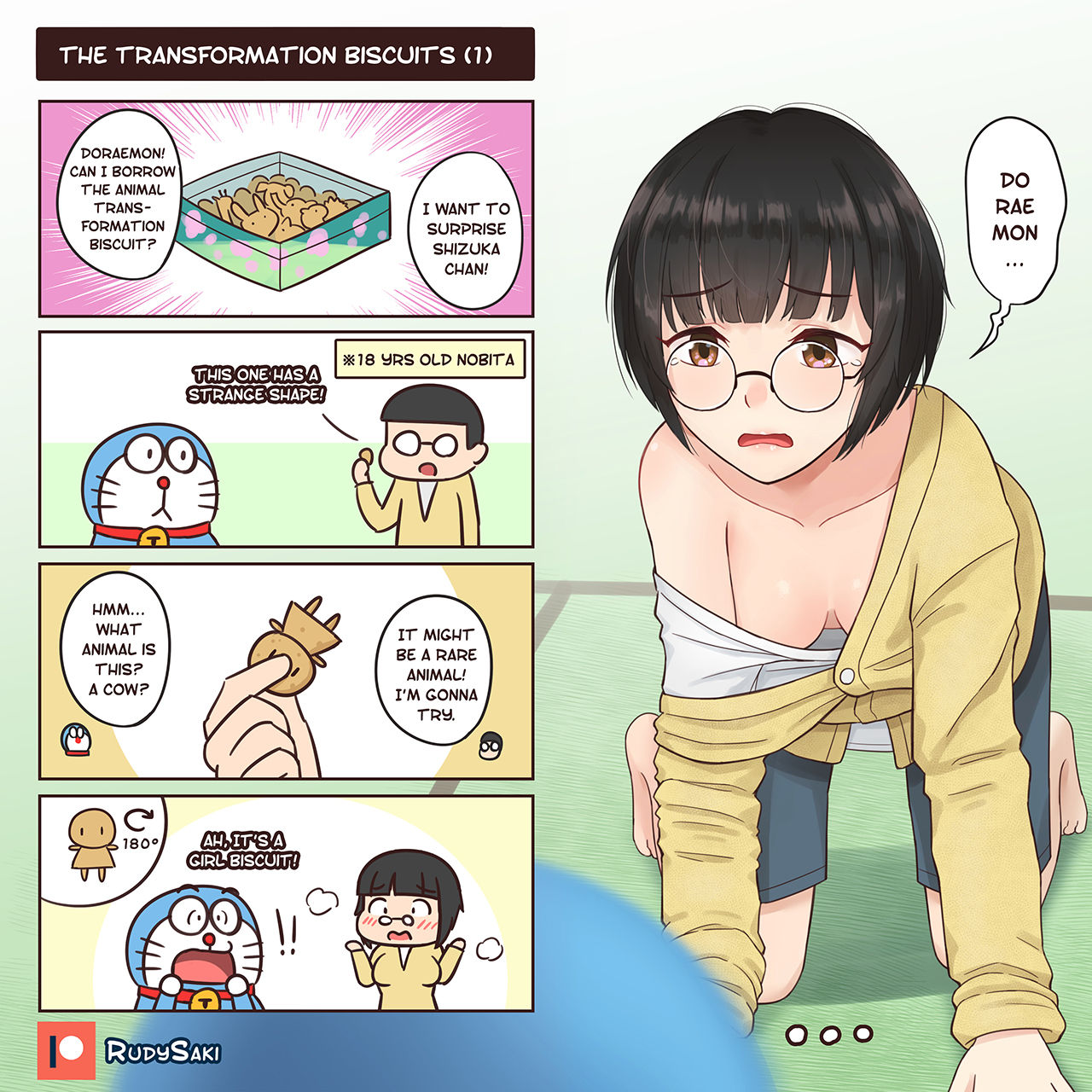 Genderbent Gag Comic 2021-2022 page 7 full