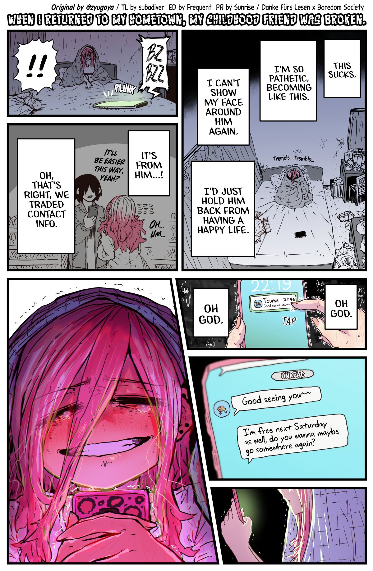 When I Returned to My Hometown, My Childhood Friend was Broken page 10 full