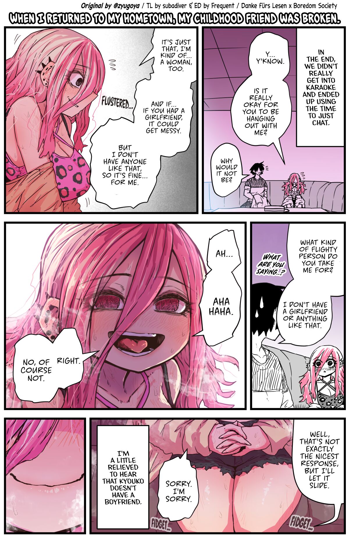 When I Returned to My Hometown, My Childhood Friend was Broken page 7 full