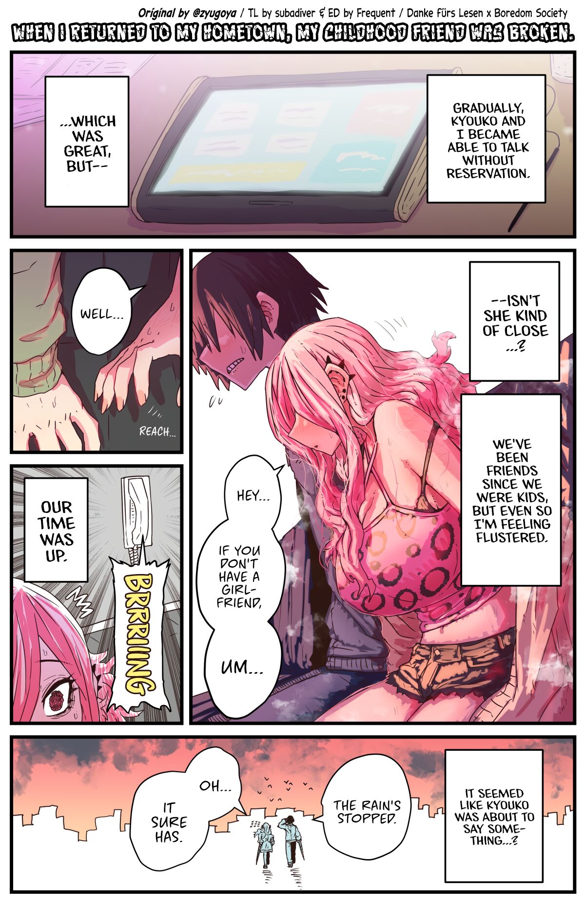 When I Returned to My Hometown, My Childhood Friend was Broken page 8 full
