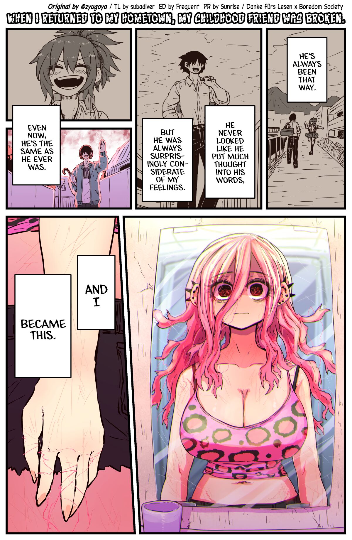 When I Returned to My Hometown, My Childhood Friend was Broken page 9 full