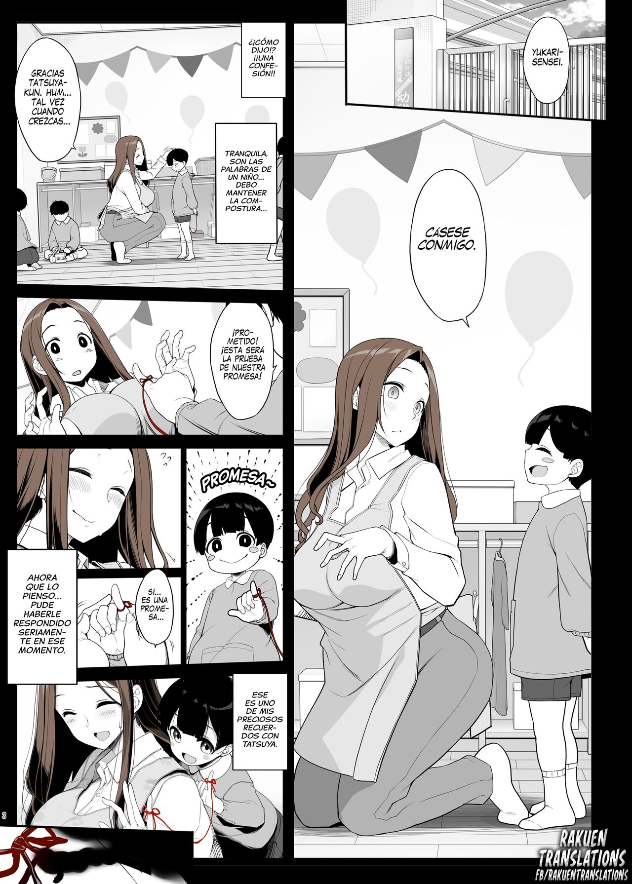 Ichizu na Oneesan to Saikaishitara Dosukebe | Una Historia sobre el Reencuentro con una Exprofesora, que se convirtió en una adicta al Sexo y ahora tiene la idea delirante de Comprometerse page 3 full