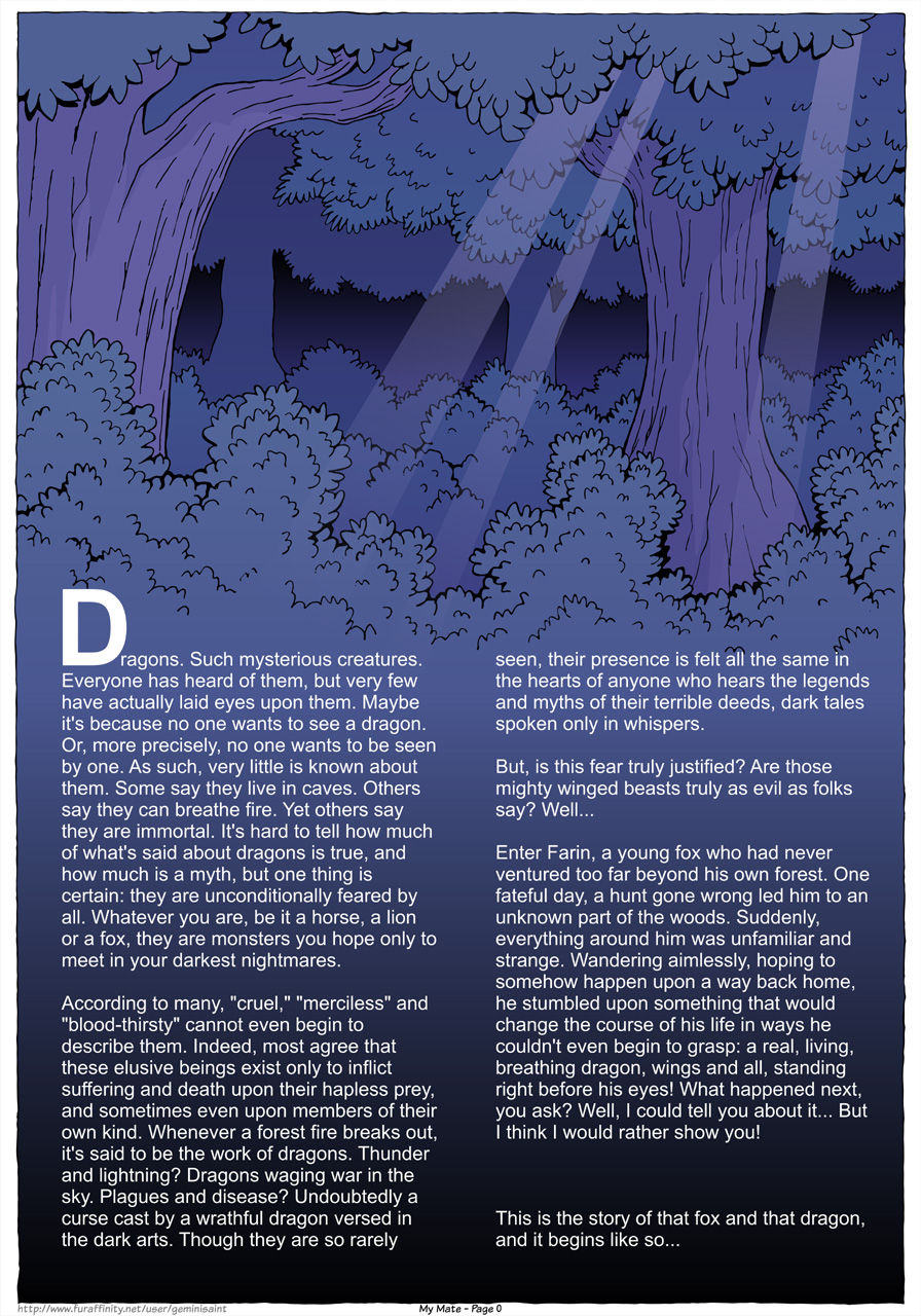 My Mate. Chapter 1 - 4. page 2 full