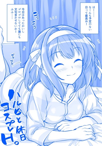 ハルヒと休日コスプレＨ ラフ cover