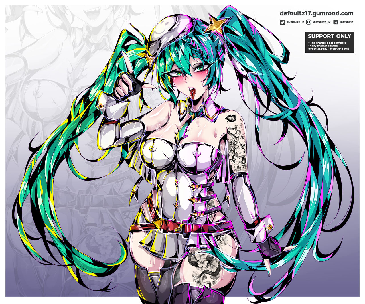 2023  Race Queen Miku Gumroad Rewards page 7 full