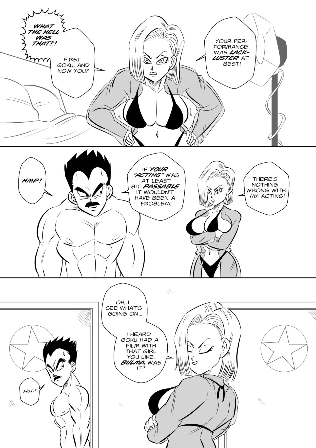 On Set - "Are You Jealous?" page 1 full