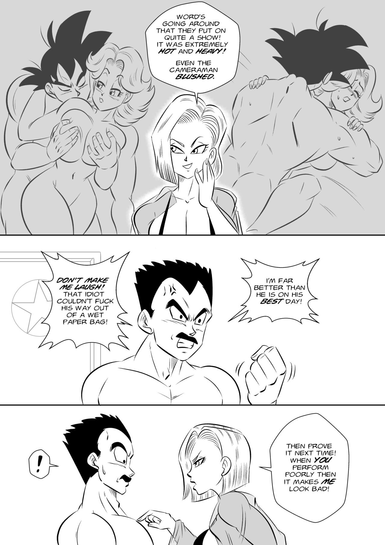 On Set - "Are You Jealous?" page 2 full